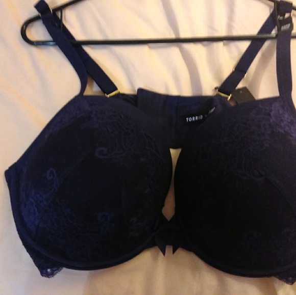 Lace Push-up Plunge Bra - Picture 3 of 5